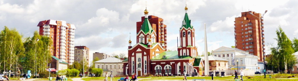 Спасо-Преображенский кафедральный собор г. Глазов